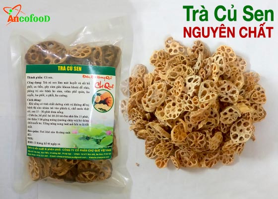 Trà củ sen 